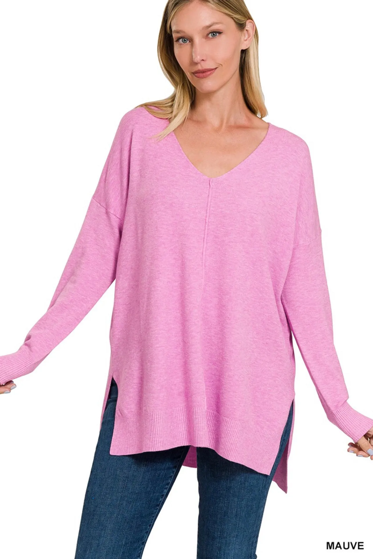 #1 Seller Hi-Low Split Side Sweaters