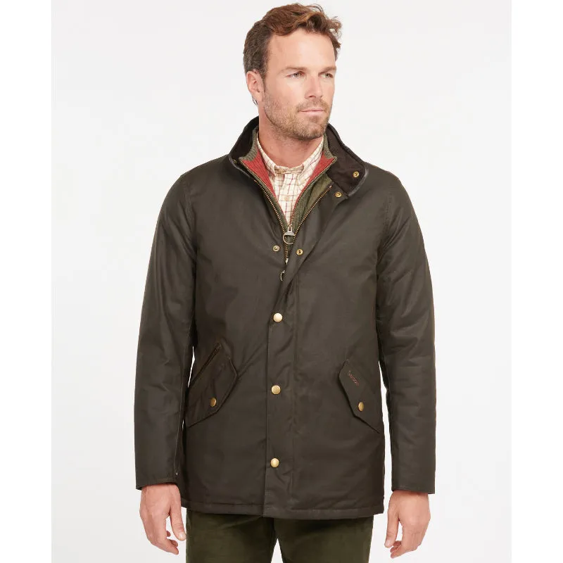 Barbour Prestbury Mens Wax Jacket - Olive