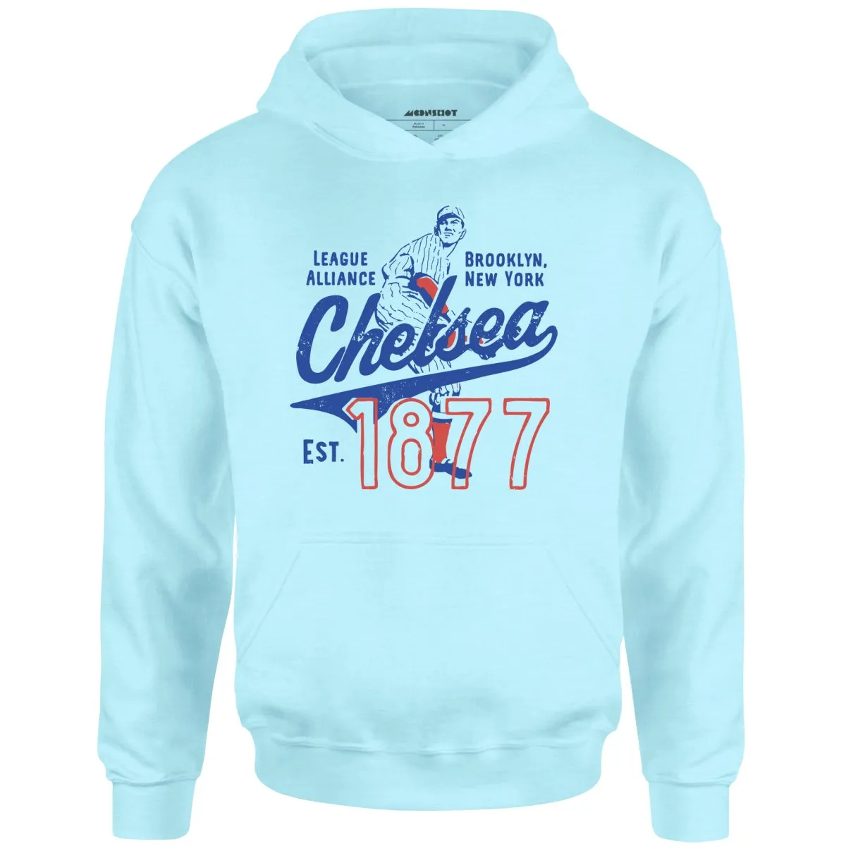 Brooklyn Chelsea - New York - Vintage Defunct Baseball Teams - Unisex Hoodie