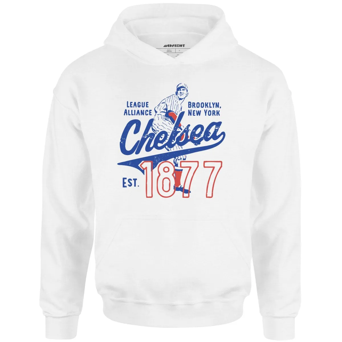 Brooklyn Chelsea - New York - Vintage Defunct Baseball Teams - Unisex Hoodie