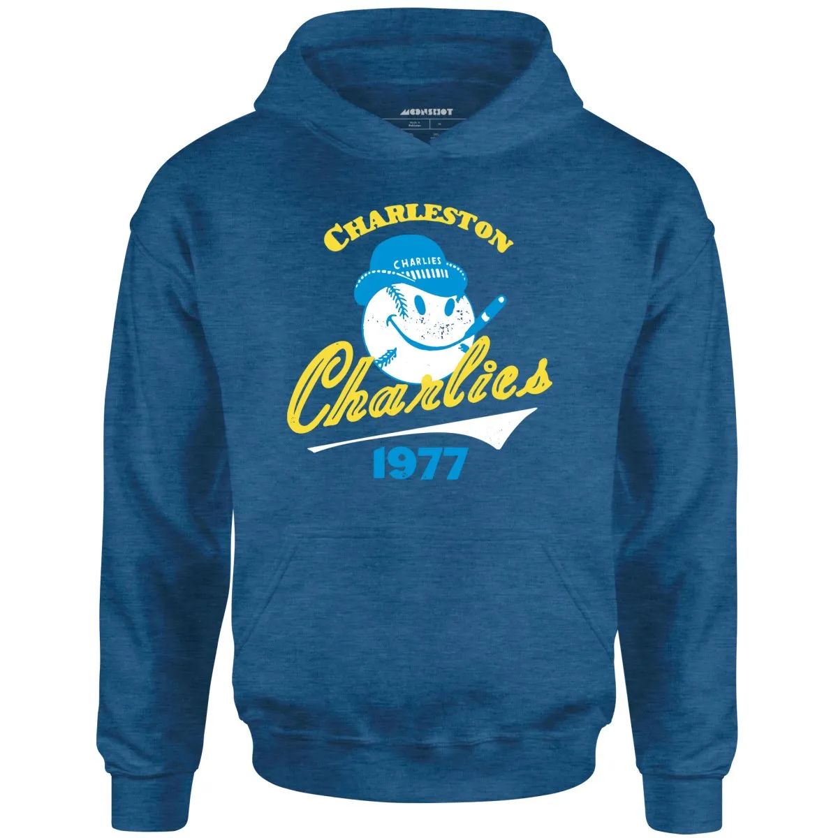 Charleston Charlies - West Virginia - Vintage Defunct Baseball Teams - Unisex Hoodie