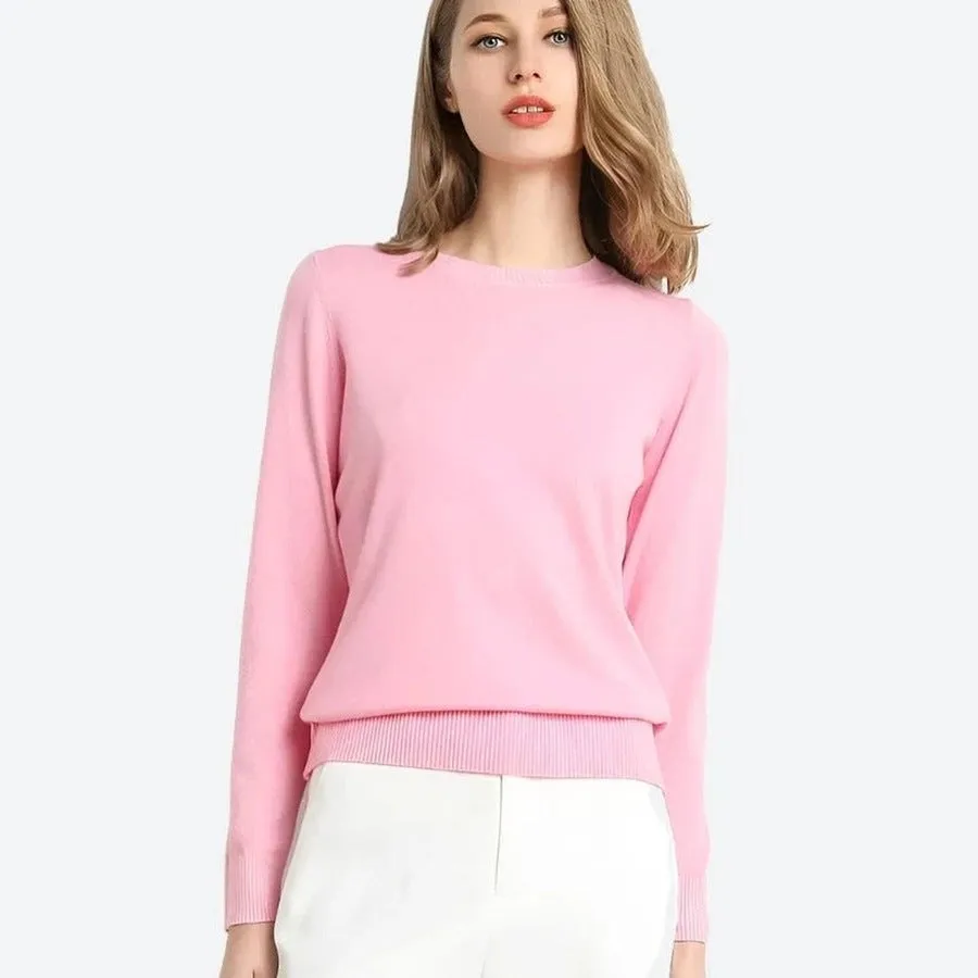 Classic Quality Long-Sleeve Knit Sweaters