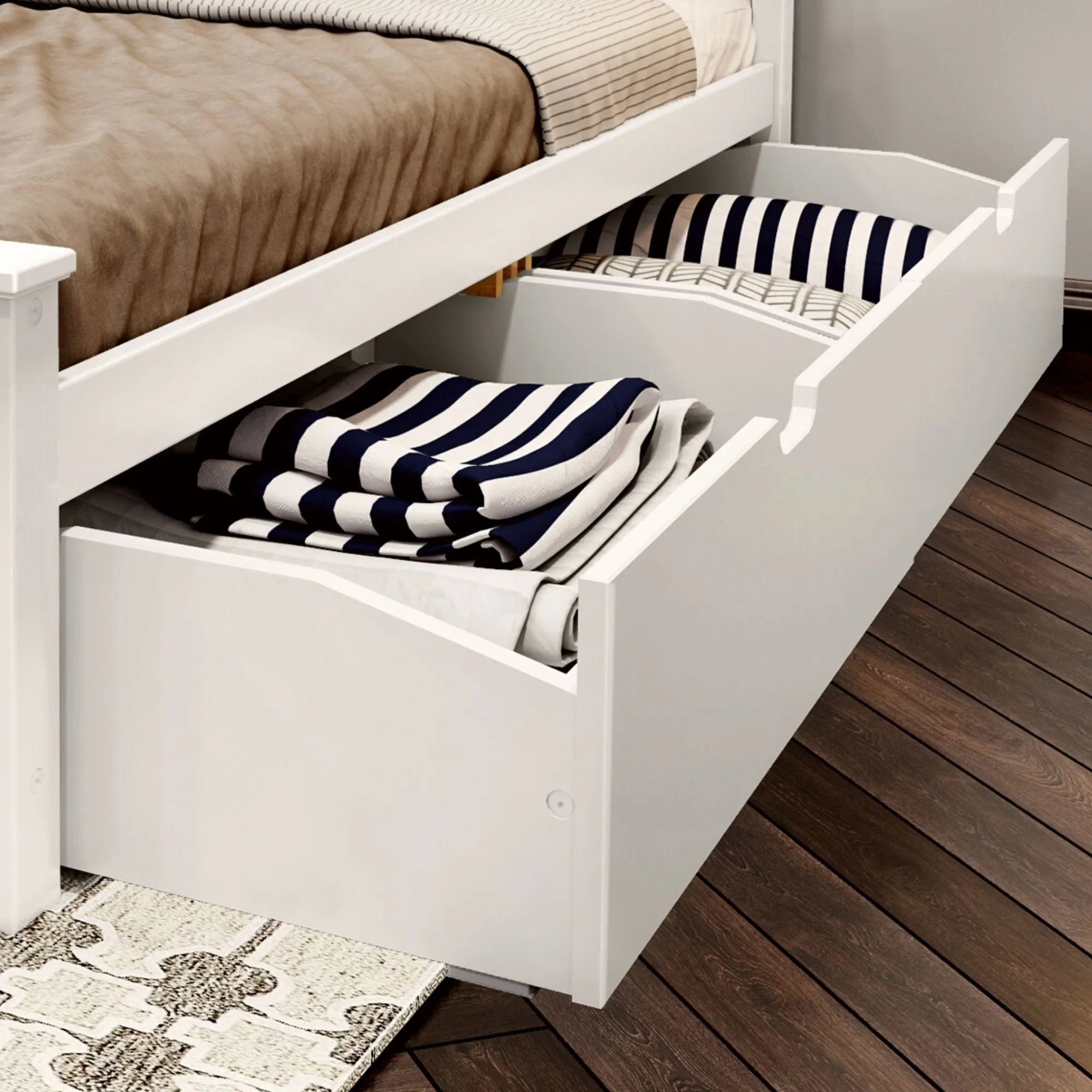 Classic Underbed Storage Drawers for Queen Bed