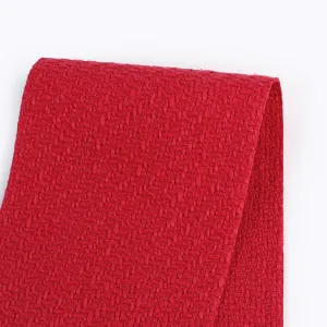 Cotton / Poly Shimmer Tweed - Bright Raspberry