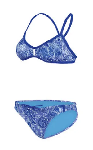 DOLFIN Bellas Female X-Back Bikini - Java Blue