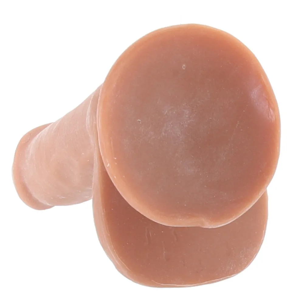 Dr. Skin Plus 6 Inch Posable Dildo in Mocha