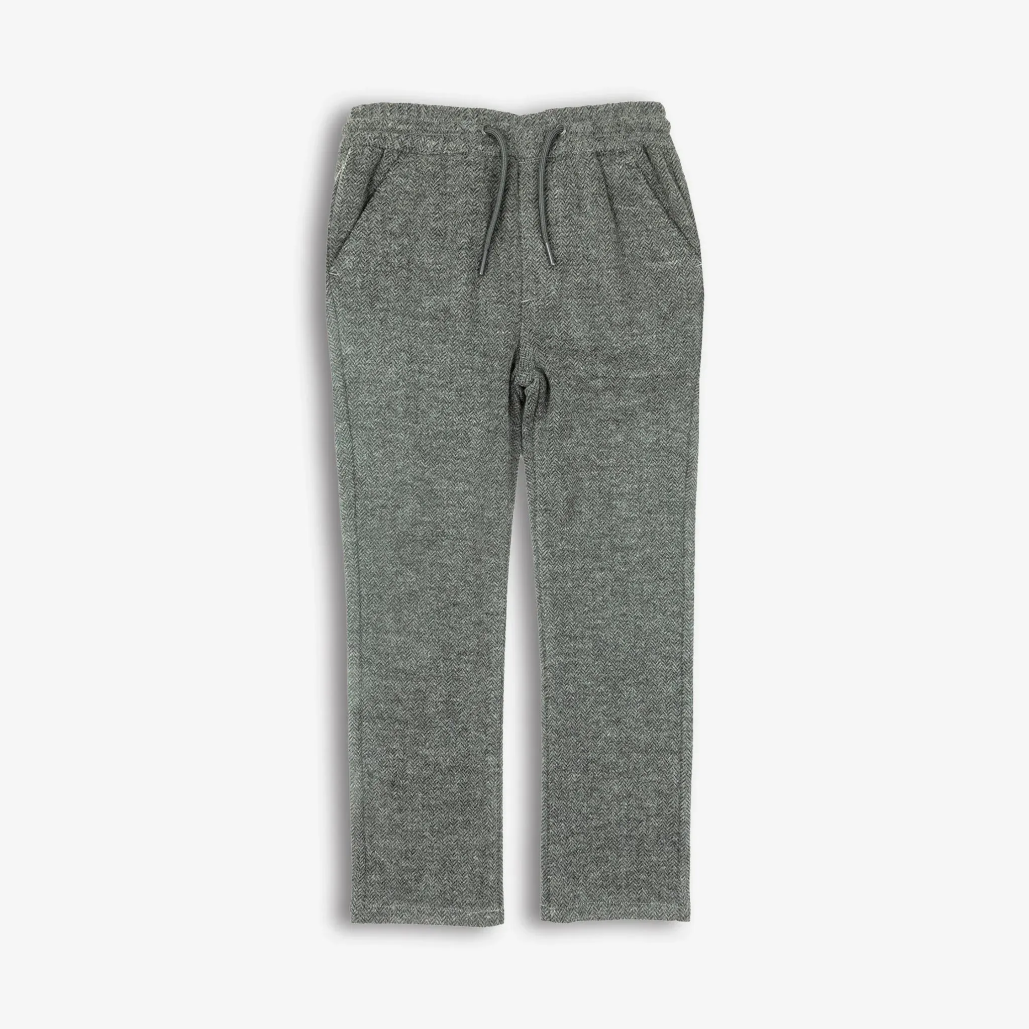 Everyday Stretch Pant-Charcoal Herringbone -Appaman