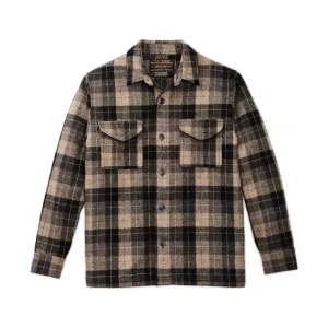 Filson Men's Wool Jac Shirt - Oat Brown Heather