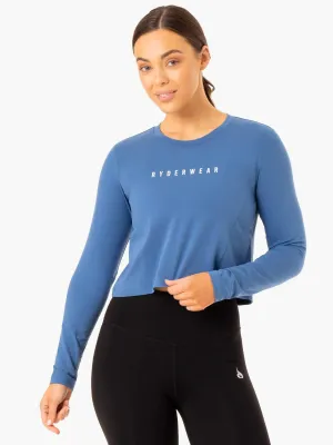 Foundation Long Sleeve Top - Blue