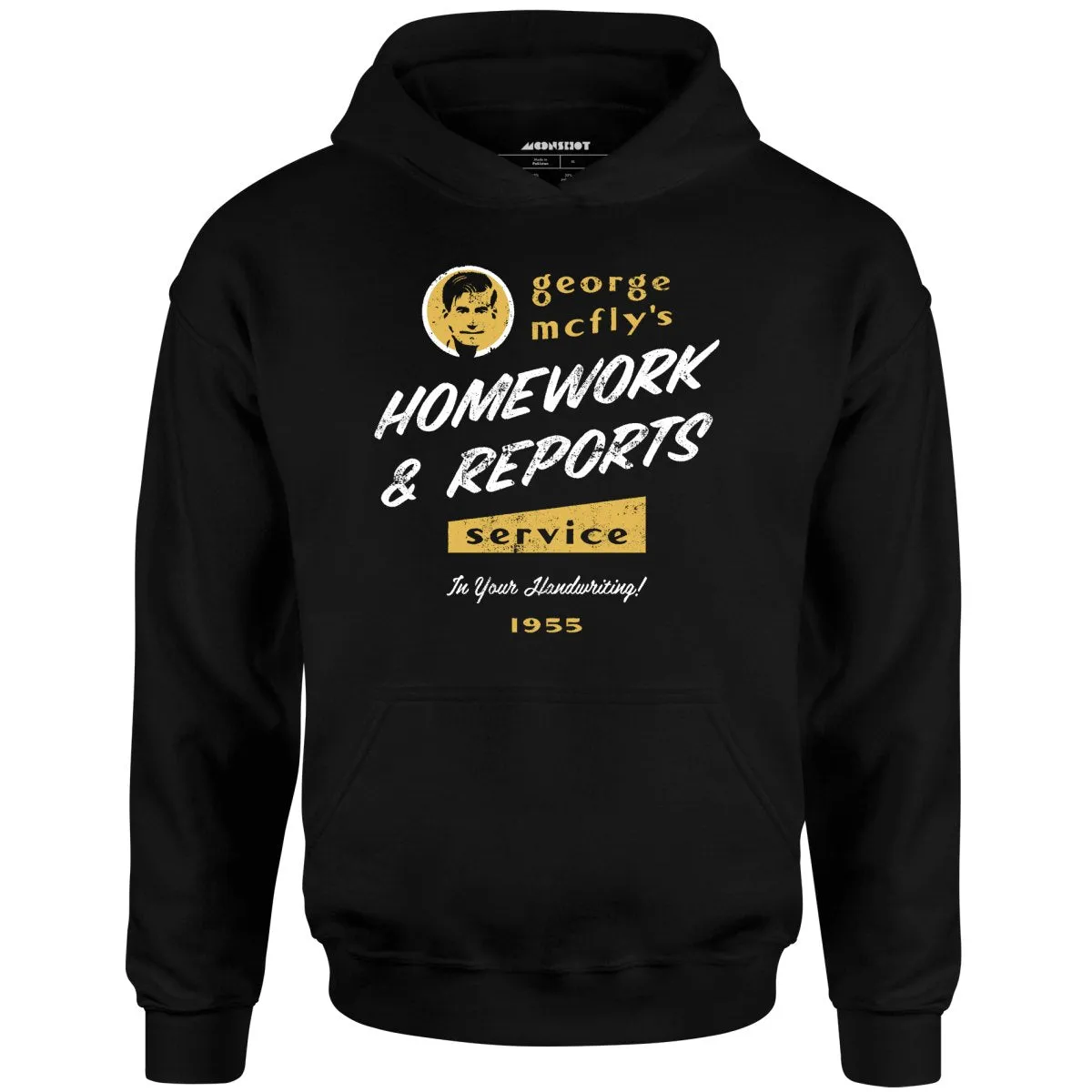 George McFly's Homework & Reports Service - Unisex Hoodie