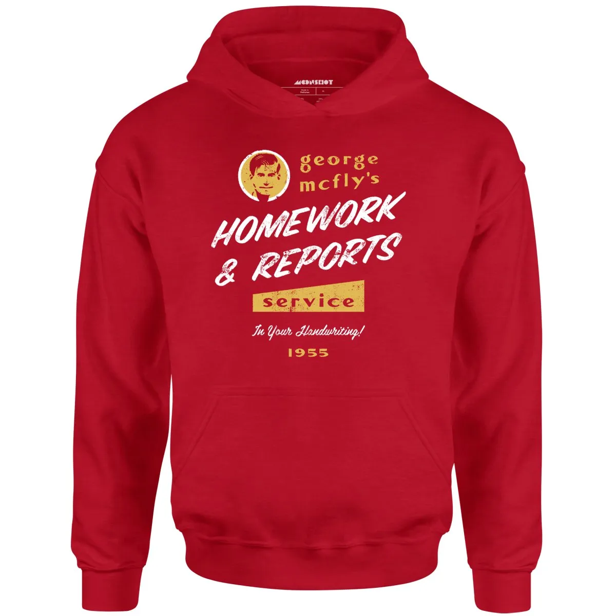 George McFly's Homework & Reports Service - Unisex Hoodie