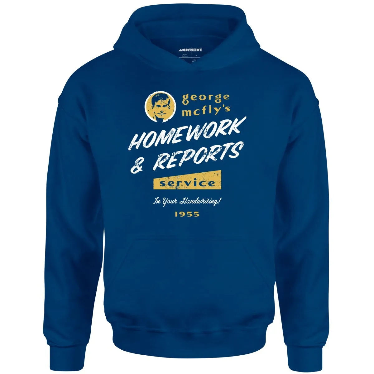 George McFly's Homework & Reports Service - Unisex Hoodie