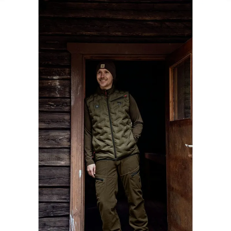 Harkila Clim8 Insulated Mens Waistcoat - Willow Green