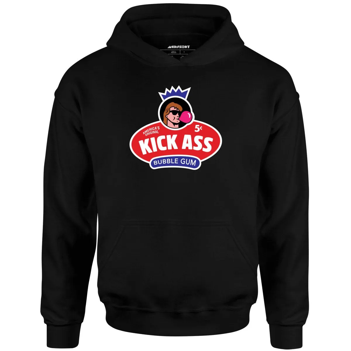 Kick Ass Bubble Gum - Unisex Hoodie