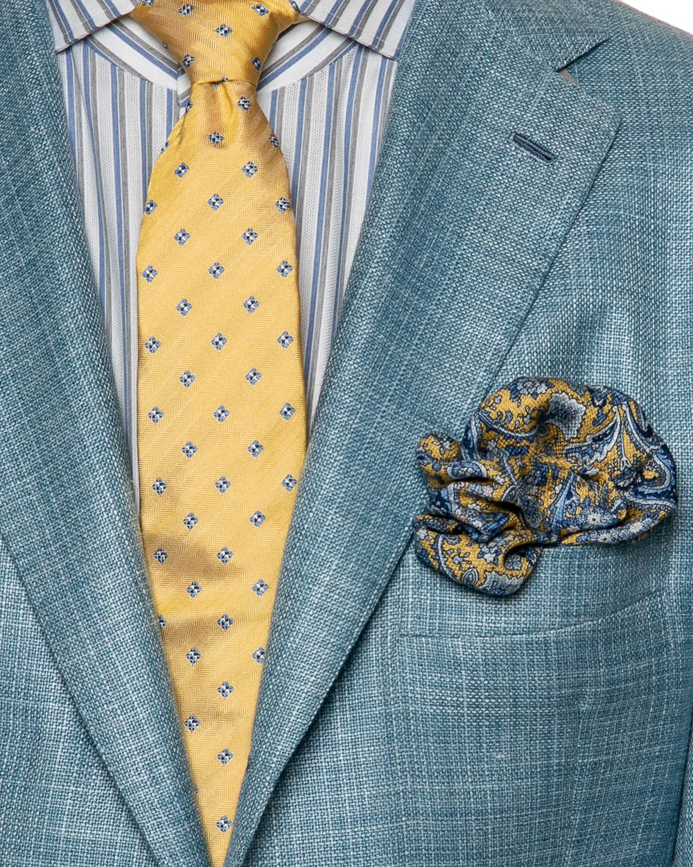 Light Blue Melange Sportcoat