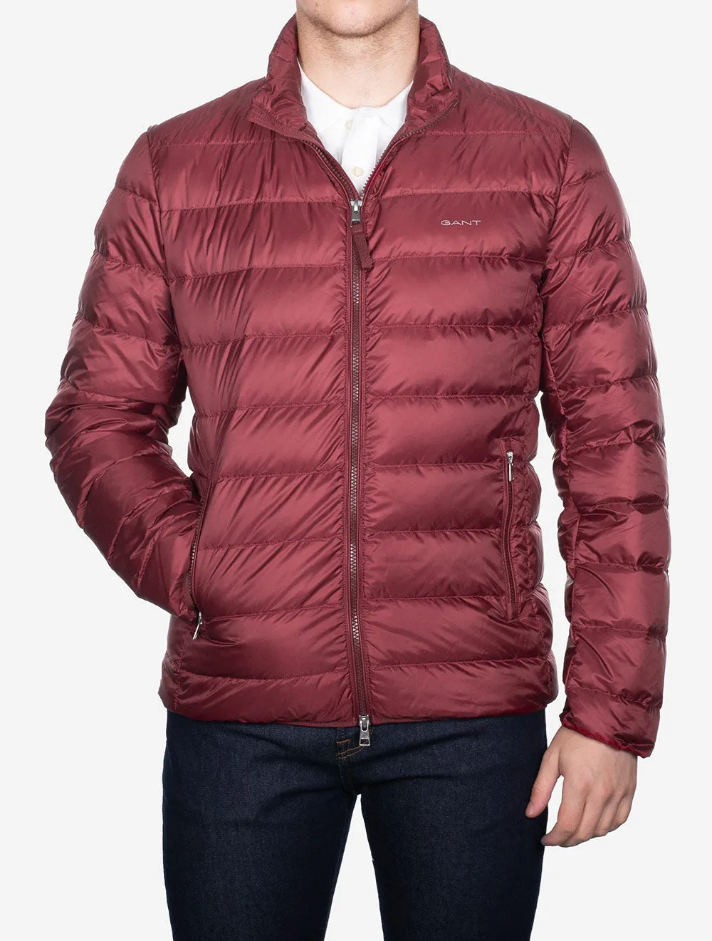 Light Down Jacket Plumped Red