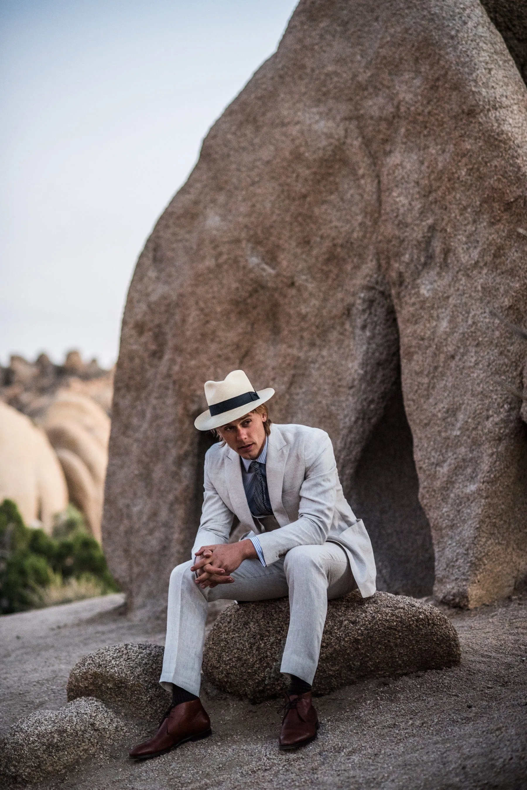 Linen Suit