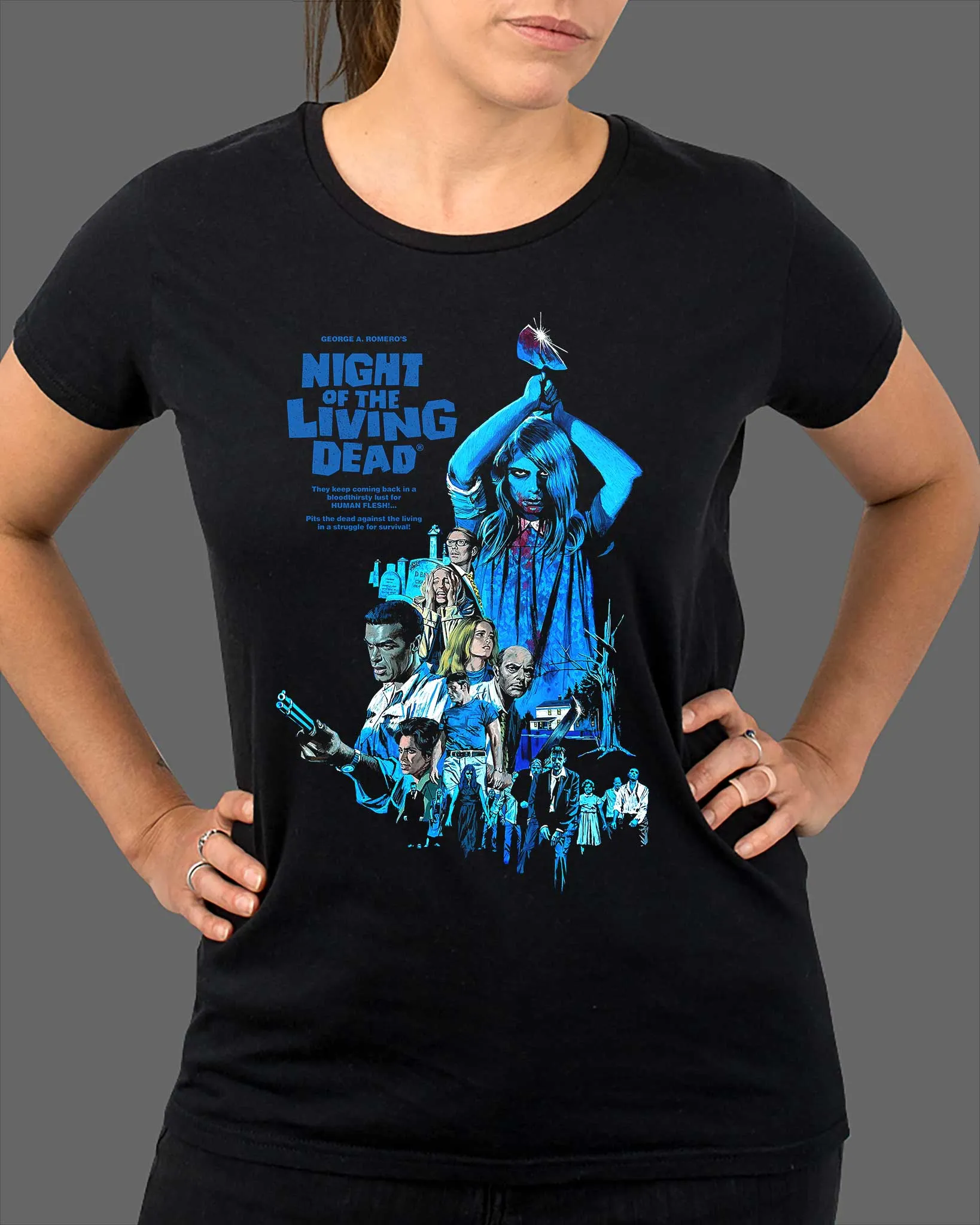 Night of the Living Dead - 55th Anniversary - Womens