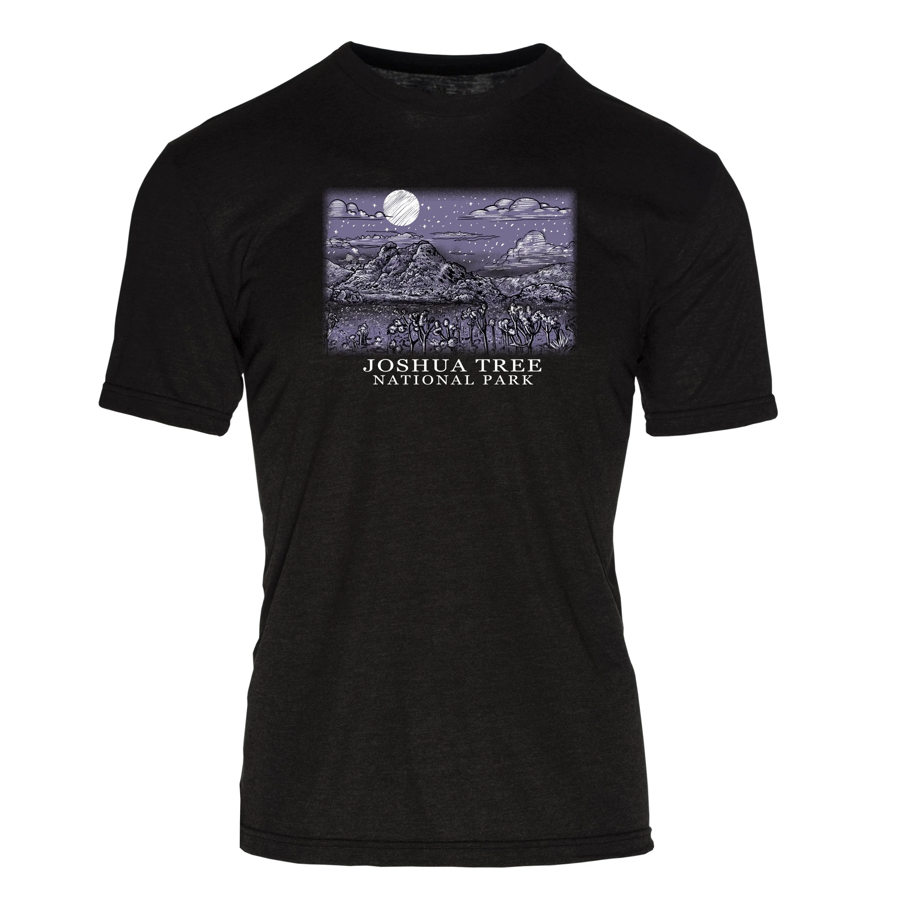 Night Sky Joshua Tree National Park REPREVE® Crew T-Shirt