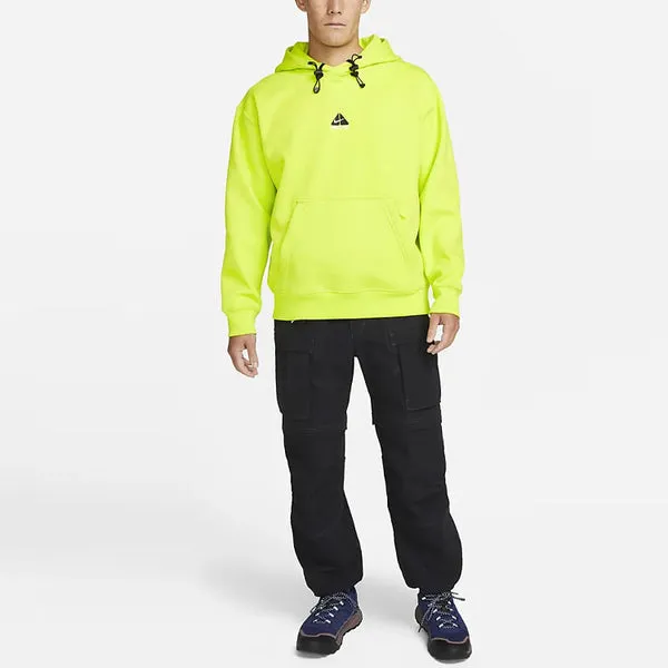 Nike ACG Fleece Stay Warm Pullover Sports Couple Style Yellow Sweatshirt