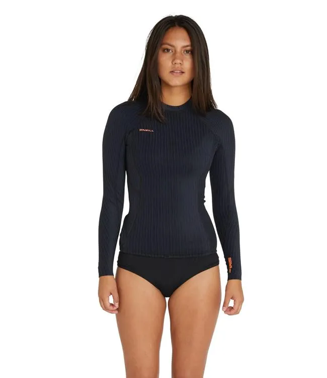 O'Neill Womens HyperFreak Long Sleeve Wetsuit Jacket (2025)