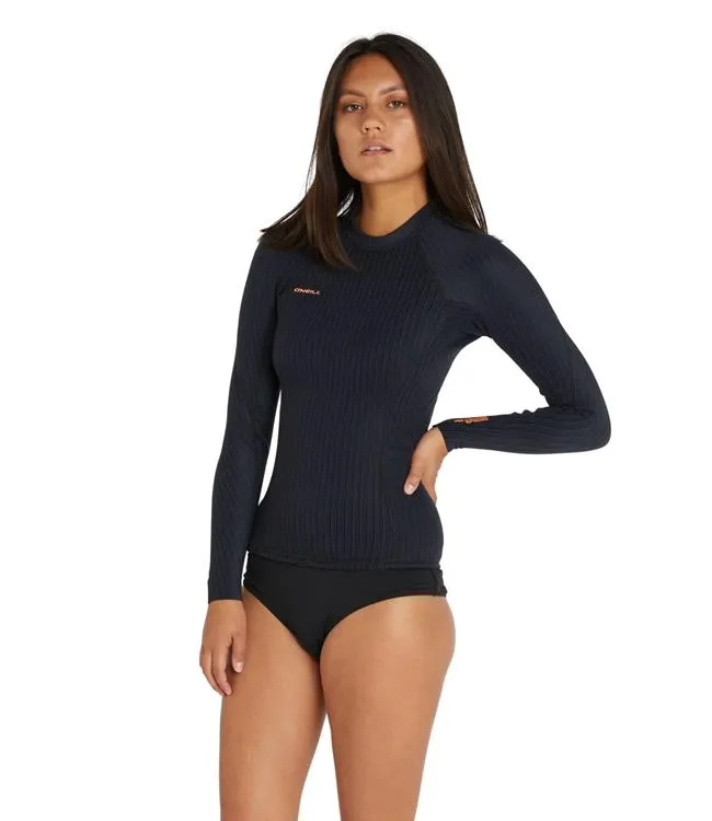 O'Neill Womens HyperFreak Long Sleeve Wetsuit Jacket (2025)