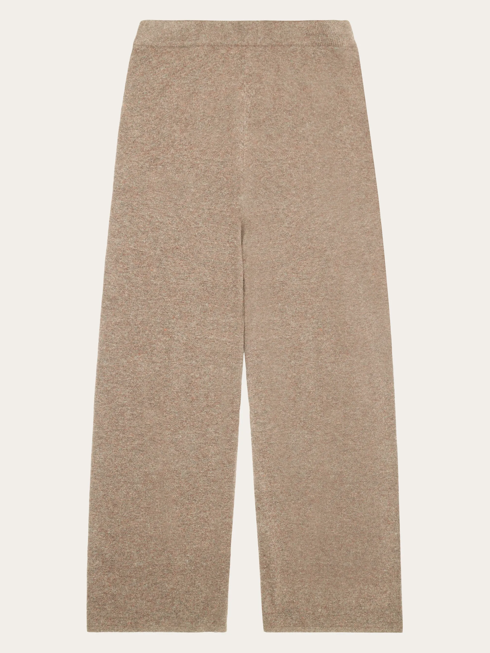 POSEY wide mid-rise knitted pants - RWS - Kelp melange