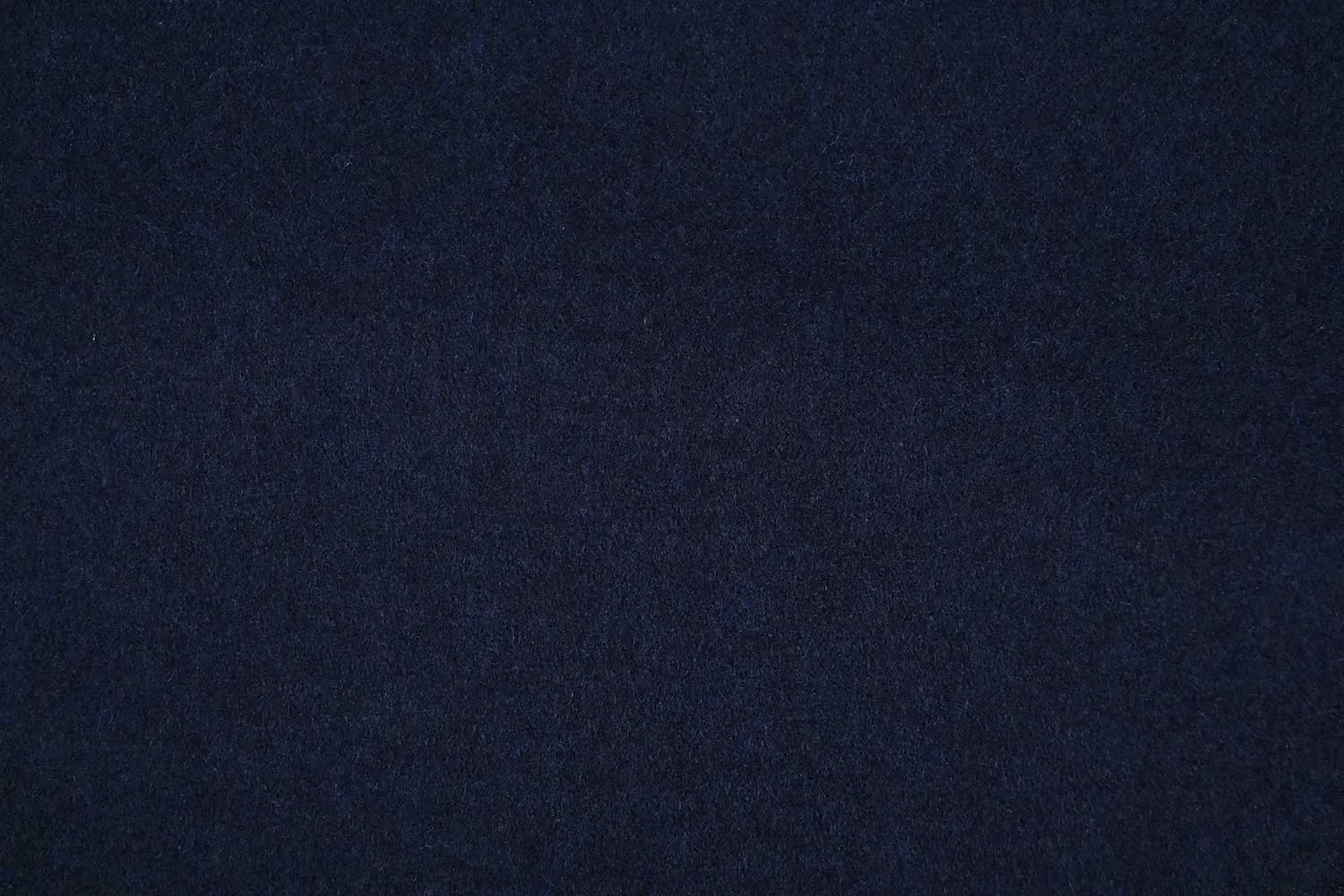 Precut of 0.5 Meters Navy Blue Plain Wool Tweed Fabric