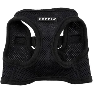 Puppia Black Soft Step-In Harness Vest B