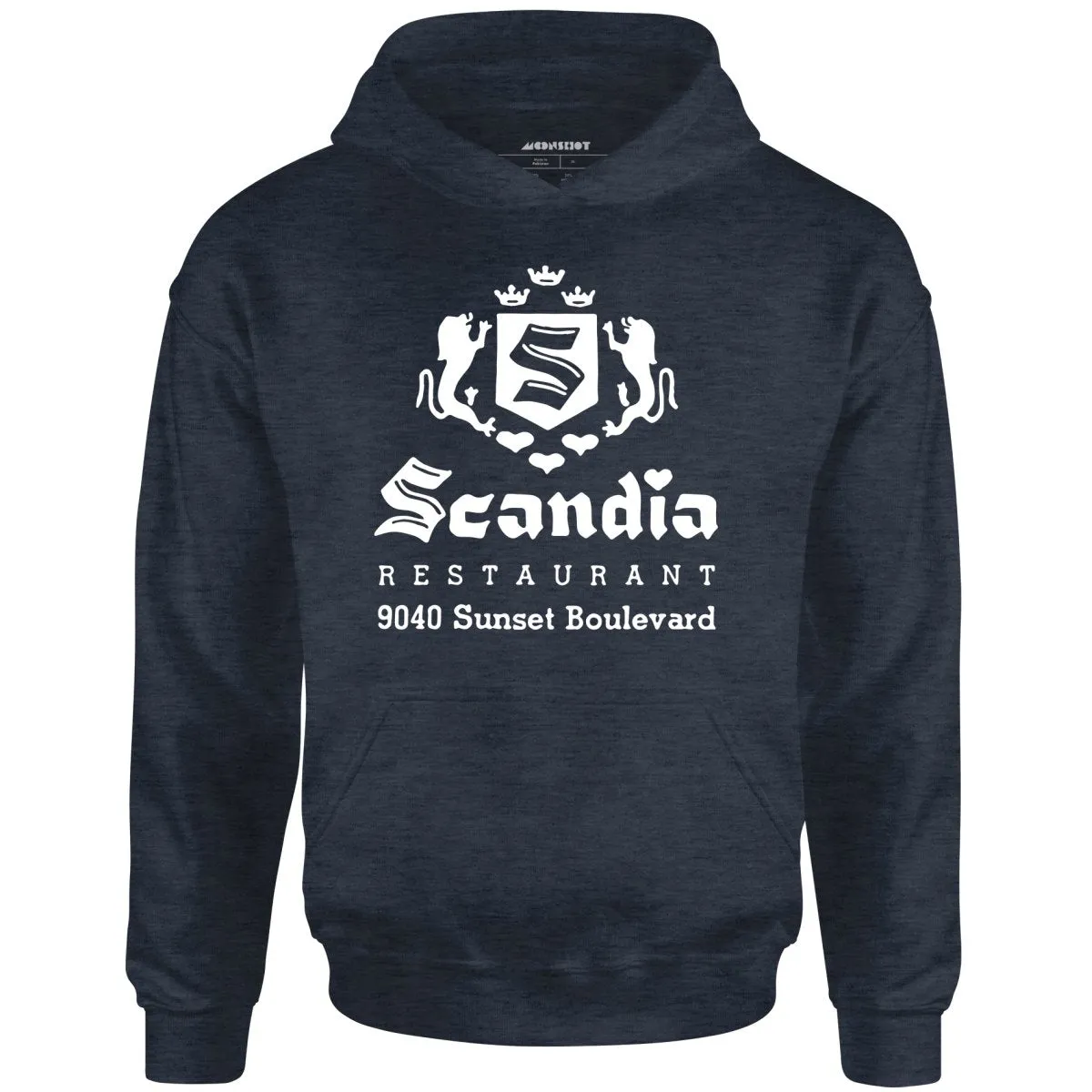 Scandia - West Hollywood, CA - Vintage Restaurant - Unisex Hoodie