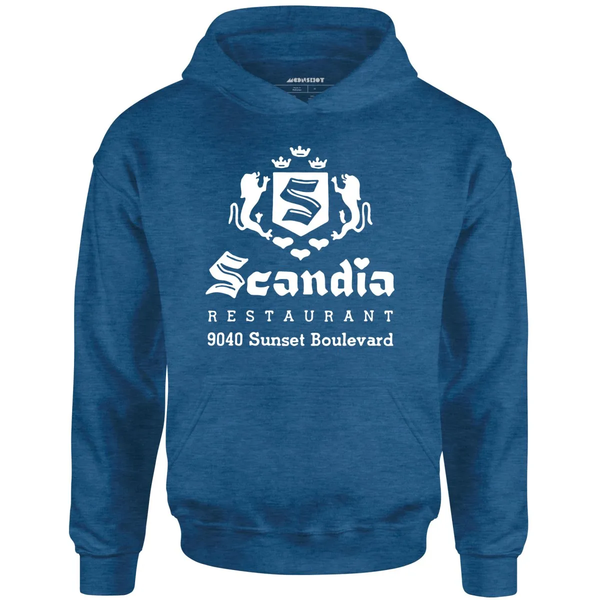 Scandia - West Hollywood, CA - Vintage Restaurant - Unisex Hoodie