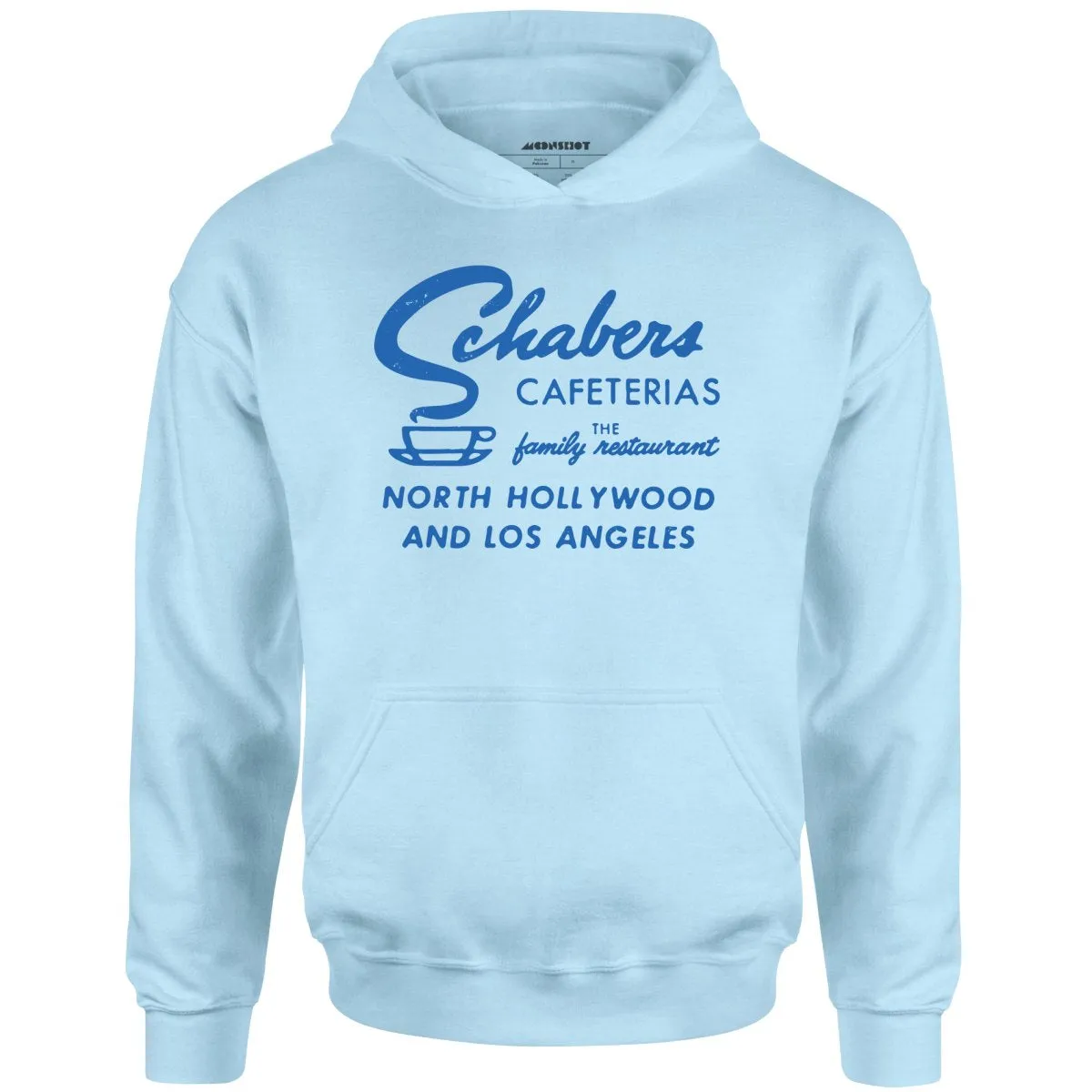 Schabers Cafeterias - Los Angeles, CA - Vintage Restaurant - Unisex Hoodie