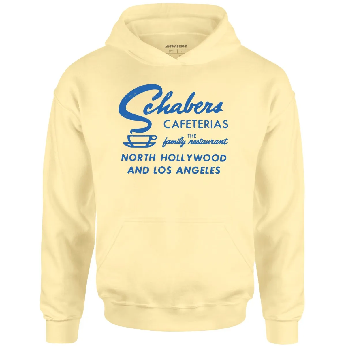 Schabers Cafeterias - Los Angeles, CA - Vintage Restaurant - Unisex Hoodie