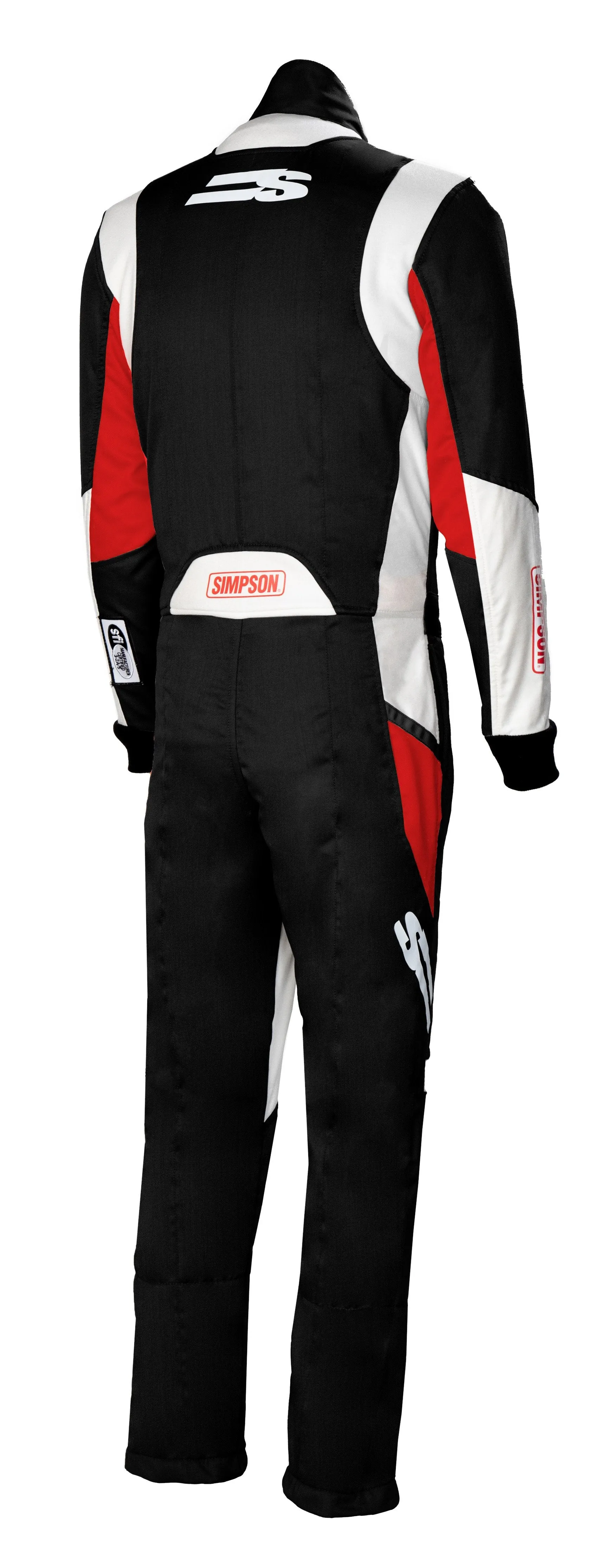 Simpson Airspeed Suit - Black/Red/White