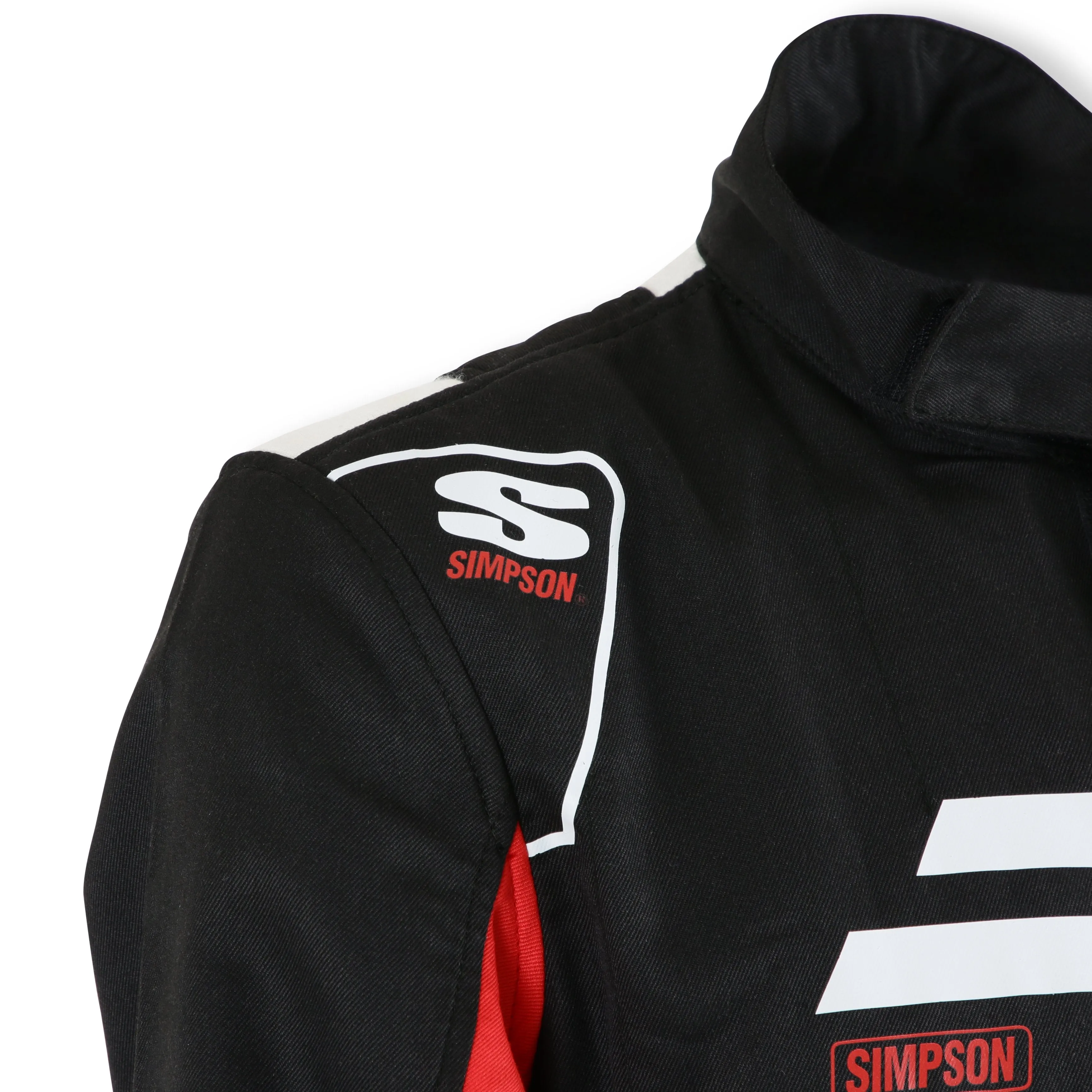 Simpson Airspeed Suit - Black/Red/White