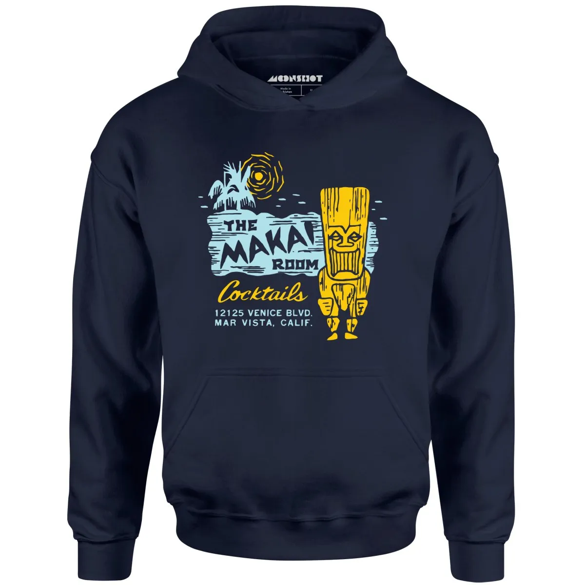 The Makai Room - Los Angeles, CA - Vintage Tiki Bar - Unisex Hoodie