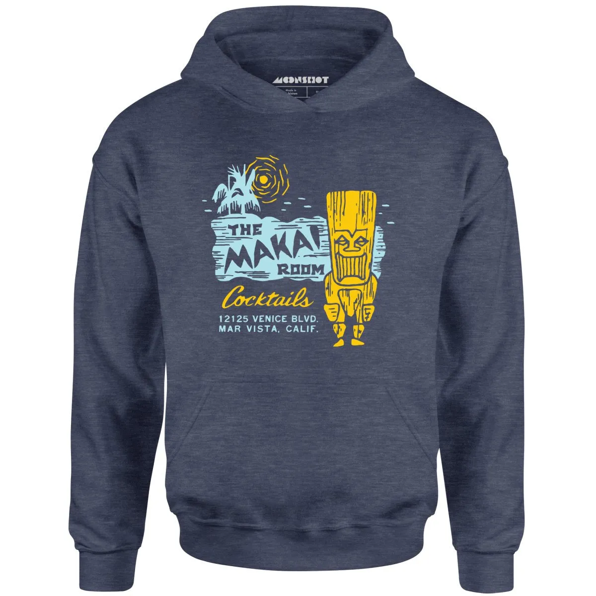 The Makai Room - Los Angeles, CA - Vintage Tiki Bar - Unisex Hoodie