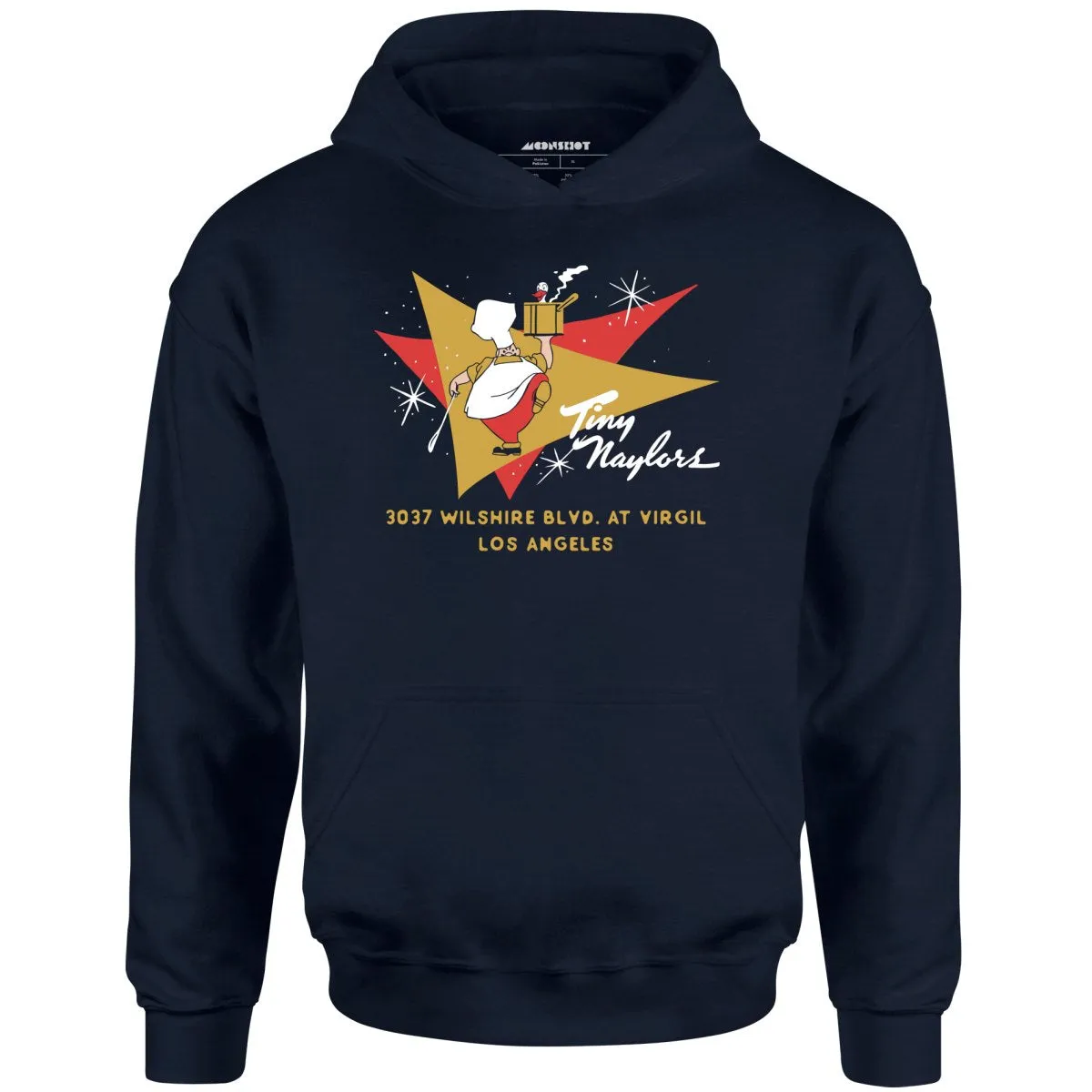 Tiny Naylor's - Los Angeles, CA - Vintage Restaurant - Unisex Hoodie