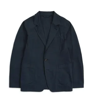 Trunk Culcross Cotton Poplin Jacket: Navy