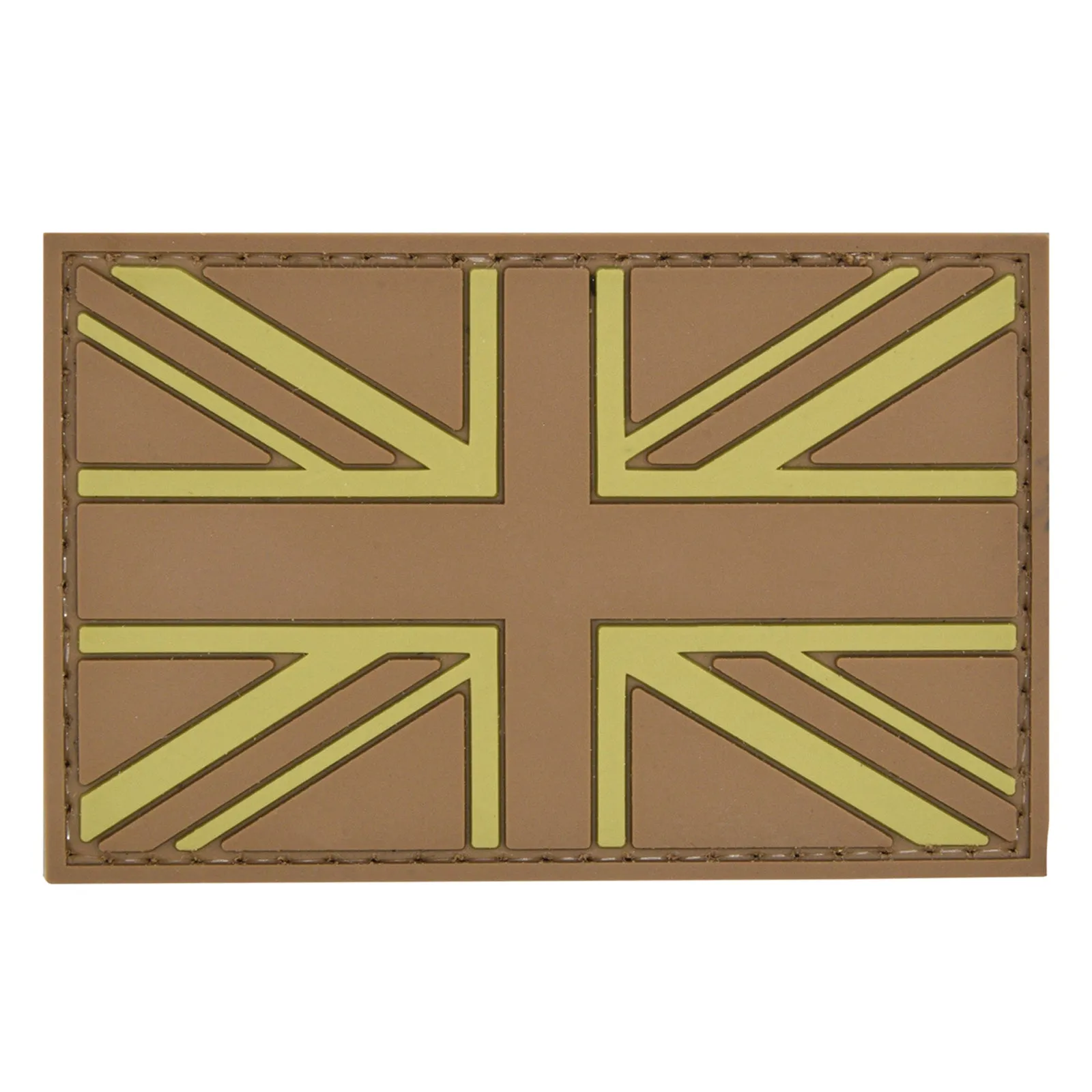 UK Flag Patch Tan